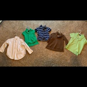 2T polo shirts